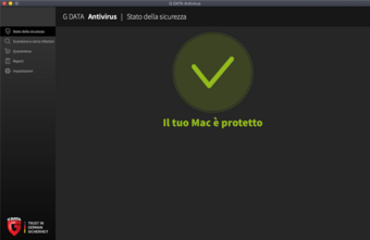 G DATA Antivirus Mac protetto G DATA Antivirus Mac protetto
