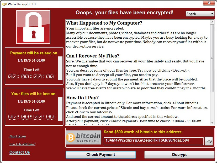 WannaCry - Che cos’è il ransomware e come puoi rimuoverlo?