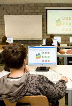 Pupils of the "ROC Kop van Noord-Holland"